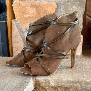 Elegant Brown Stiletto Heels